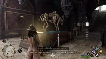 Jouer Mod nu de l'héritage de Poudlard [partie 4] - secret derrière la peinture et les jetons de maison